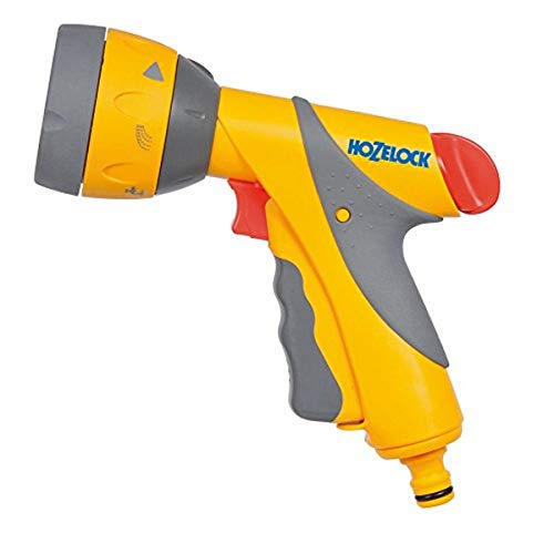 Hozelock 2684P0000 Multi Spray Gun Plus, Grey, Red, Yellow, 9.0 cm*25.4 cm*15.0 cm