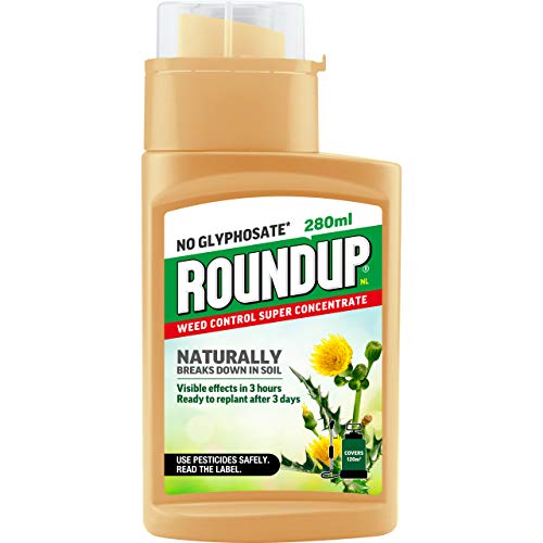 Roundup Naturals Weed Killer - CONCENTRATE (Glyphosate-Free) - 540 ml